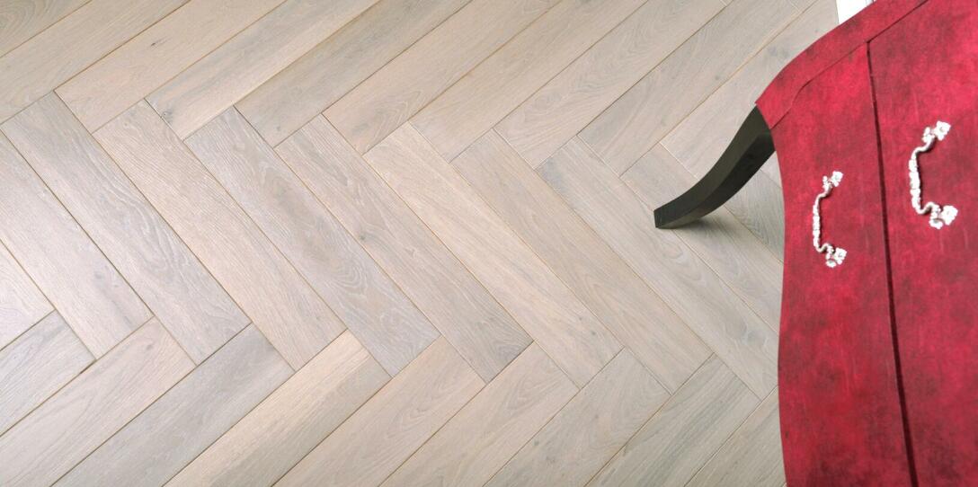 Oak Avorio Chevron